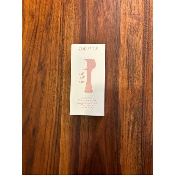 Zoe Ayla Eco Friendly Dual-Sided Facial Cleansing Brush - Picture 1 of 2